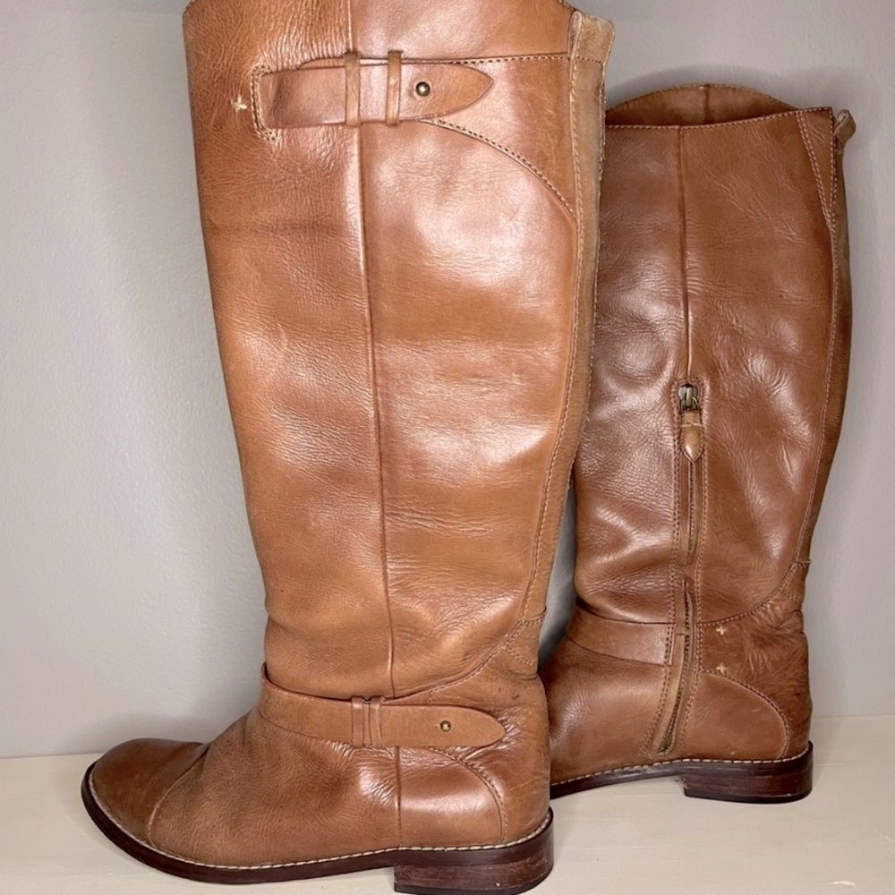 👢Halogen Leather Riding Boots-Size 6.5 - Picture 2 of 7